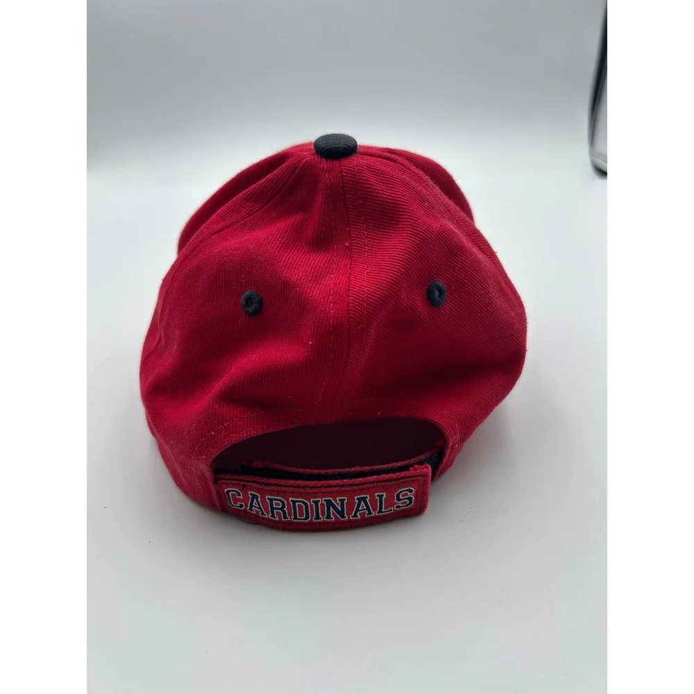 St Louis Cardinals MLB Hat Twins‎ Enterprise Red Adjustable Baseball Cap Y2K